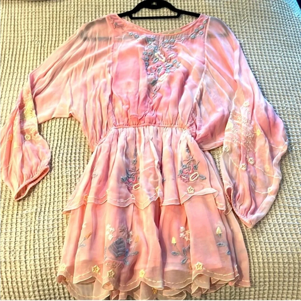 NWT Love Shack Fancy Bridgely Dress Milly size Medium - Picture 3 of 7